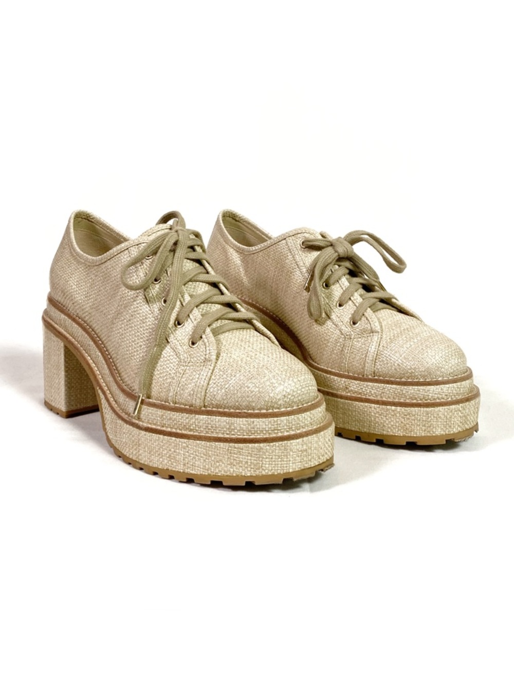Cult Gaia Dahlia Heeled Platform Sneakers